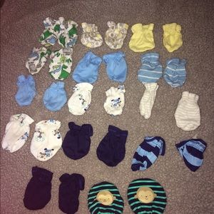 🍼💙 baby boy mittens💙🍼